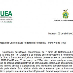 Reposta do PNCSA ao Convite para Composição do Painel de Especialistas