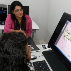 Pesquisadores incorporando as novas tecnologias na elaboração de mapas em São Luís-MA