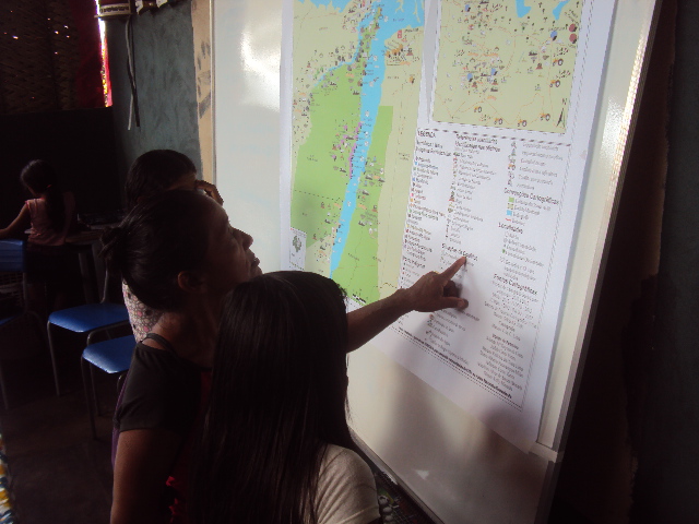 Oficina De Cartografia Social Nas Aldeias Comunidades Escriv O E Pinhel