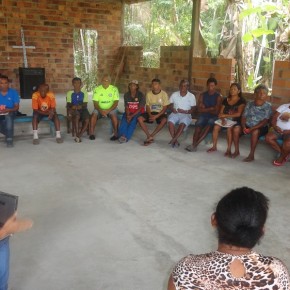 Escola da Cultura: Quilombolas do rio Mutuacá e seus afluentes realizam reunião de trabalho