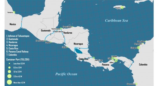 HONDURAS PARTICIPA DA ESTRATÉGIA GEOPOLÍTICA NA CONSTRUÇÃO DE CANAIS INTEROCEÂNICOS