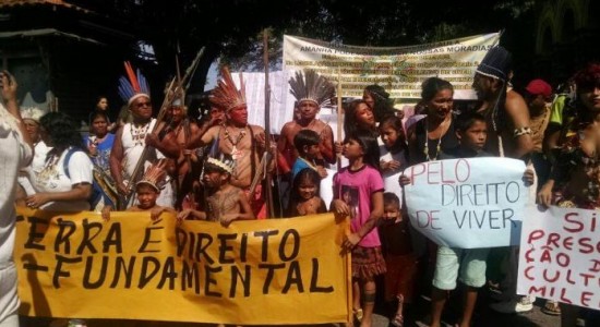 MOBILIZAÇÃO INDIGENA EM MANAUS: 13 de julho de 2016