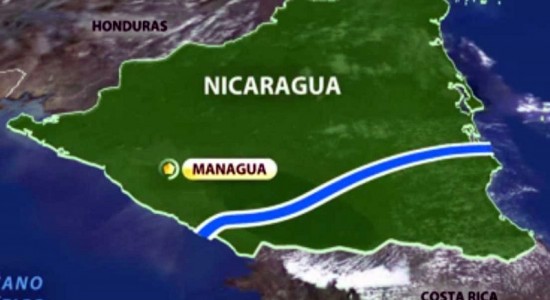 Apresentação sobre o “Gran Canal Interoceánico” na Nicarágua, durante o Seminário internacional “Mega empreendimentos, atos de estados e povos e comunidades tradicionais”, em São Luís, Maranhão entre os dias 17 a 18 de outubro