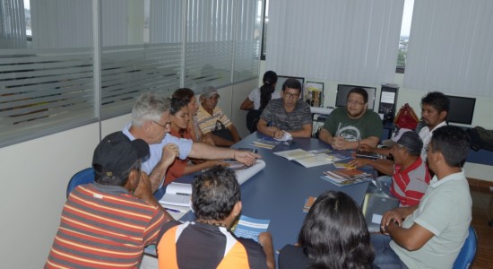 VISITA CONSELHO INDÍGENA MURA-CIM AO PROJETO NOVA CARTOGRAFIA SOCIAL DA AMAZÔNIA-PNCSA, 07 de Março de 2017