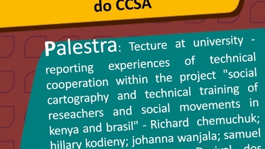 PPGCSPA/UEMA realizou palestra no auditório do CCSA