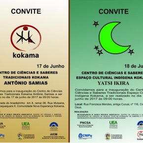 Inauguração do Centro de Ciências e Saberes Tradicional Kokama Antônio Samias e Espaço Cultural Indígena Kokama Lua Verde em 17 e 18 de Junho, Manaus - AM