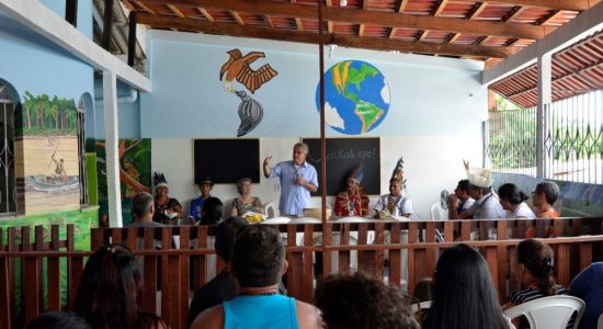 INAUGURAÇÃO DO CENTRO DE CIÊNCIAS E SABERES ESPAÇO CULTURAL INDÍGENA KOKAMA YATS+ +K+RA