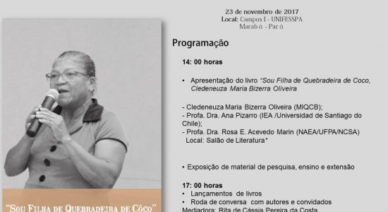 CONVITE LANÇAMENTO DO LIVRO DE CLEDENEUZA