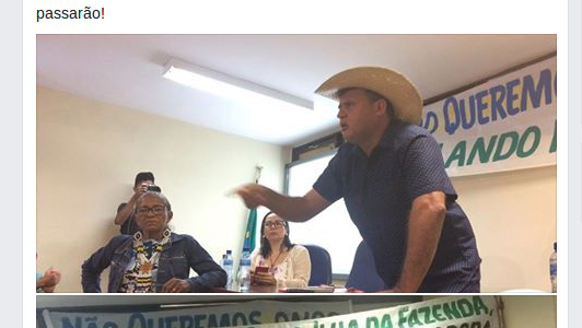 Nota de repúdio do Dep. Bordalo, Presidente da Comissão de Direitos Humanos da ALEPA, sobre acontecimentos durante evento técnico