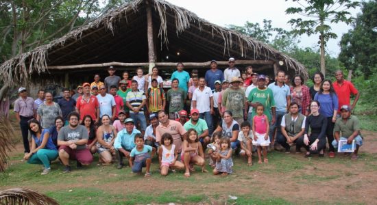 Acampados de Canaã dos Carajás participam da oficina de mapa e denunciam as ameaças de despejos na região sudeste do Pará por parte da mineradora Vale