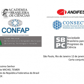 Carta Conjunta ao Presidente da República - FNDCT