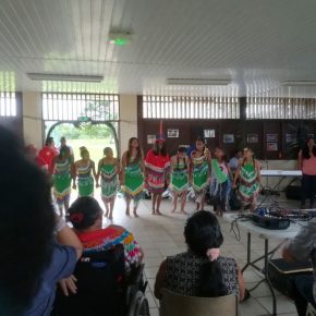 Boletim Informativo 2 Na Lokono Arowaka Kahutshi  Shikwa Khona Sainte Rosa de Lima,  Kayeninro é lançado no Village Sainte Rose de Lima,  Guiana Francesa