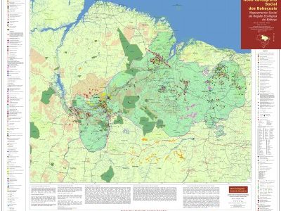 Mapa Nova Cartografia Social dos Babaçuais: Mapeamento Social da Região Ecológica do Babaçu