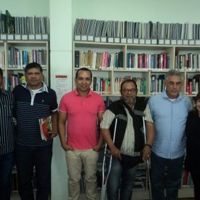 Lideranças da Associação Quilombola Sagrado Coração de Jesus visita dependências do PNCSA em Manaus
