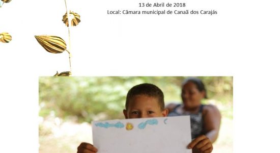 Convite - lançamento do documentário "Terra é Vida - Acampados em luta pela Terra em Canaã dos Carajás" dia 13/04/2018