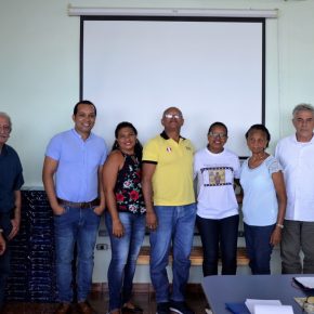 Lideranças da Comunidade Quilombola do Barranco de São Benedito em Manaus participaram de reunião nas dependências do PNCSA