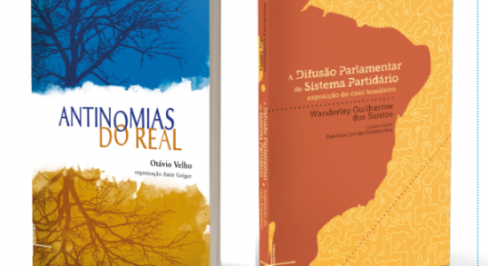 Lançamento de livros "Antinomias do Real" e "A Difusão Parlamentar do Sistema Partidário" da Editora UFRJ dia 25 de abril de 2018
