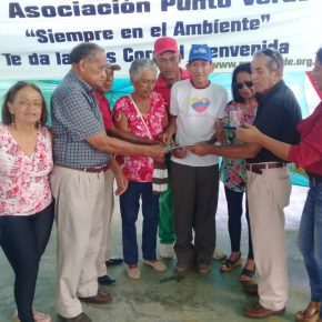 Boletim Informativo 3 - Pescadores Artesanais da Laguna de Unare   lançado no Colégio Pio Ceballos, El Hatillo, município de San Juan de Capistrano,  Venezuela