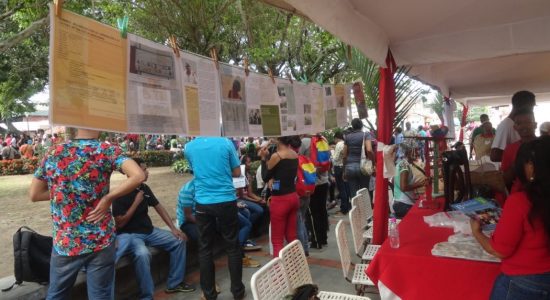 BOLETÍN 4 - CANTO, CAMPO Y TRADICIÓN EN SAN JOSÉ DE BARLOVENTO - VENEZUELA em LANÇAMENTO DURANTE A COMEMORAÇÃO DO DIA DA MUNICIPALIDAD NO ESTADO MIRANDA, VENEZUELA