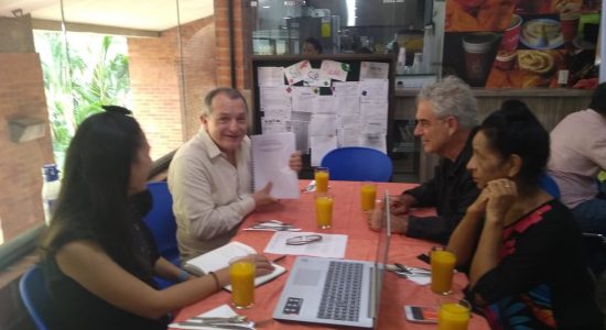 Equipe da Universidade Autonoma de Ocidente  - Colômbia e Projeto Nova Cartografia Social – Brasil  finaliza livro Megaprojetos, Atos de Estado, Povos e Comunidades Tradicionais