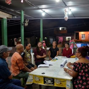 LIDERANÇAS QUILOMBOLAS DA COMUNIDADE DO BARRANCO DE SÃO BENEDITO SOLICITAM ATUALIZAÇÃO DE DADOS DA COMUNIDADE