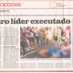 MAIS UMA LIDERANÇA INDÍGENA FOI ASSASSINADA NA CIDADE DE MANAUS – AM