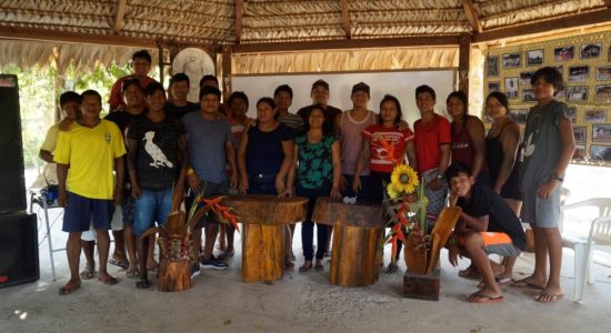 II Encontro da Juventude Indígena do Sudeste do Paraense na aldeia Akrãtikatêjê, T.I Mãe Maria
