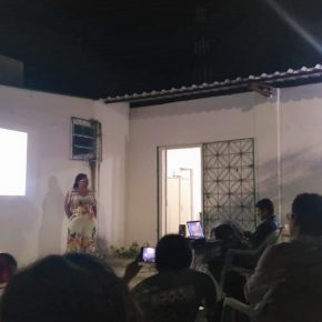 PESQUISADORA INTEGRANTE DA ASSOCIAÇÃO DAS CRIOULAS DO BARRANCO DE SÃO BENEDITO (MANAUS-AM), RAFAELA FONSECA DA SILVA, DEFENDE TRABALHO DE CONCLUSÃO DE CURSO DE ESPECIALIZAÇÃO NO IFAM