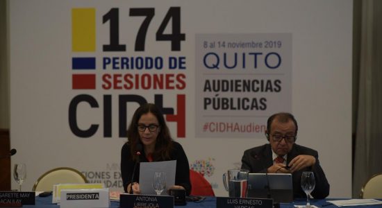 174 Periodo de sesiones de la CIDH - 8 a 14 noviembre - Quito, Ecuador 174 Periodo de sesiones de la CIDH - 8 a 14 noviembre - Quito, Ecuador