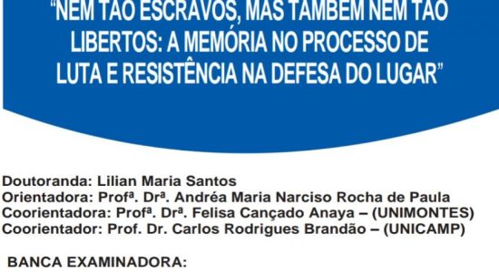 7ª Defesa de Tese - Programa de Pós-Graduação em Desenvolvimento Social - PPGDS