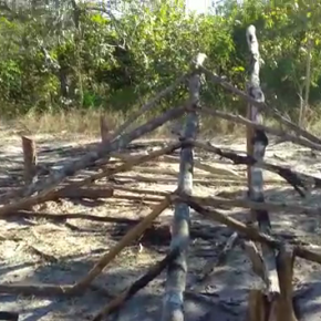 CASAS DE INDÍGENAS GAMELA SÃO DERRUBADAS E QUEIMADAS NO CERRADO PIAUIENSE