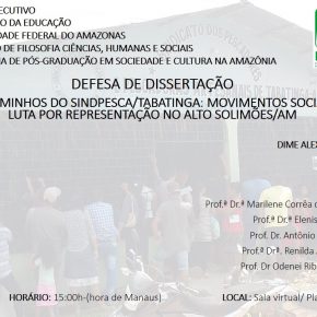 Defesa de Dissertação de Dime Alexandre Londono Gomes - 21/12/2020