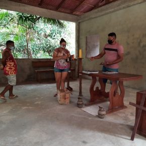 Boletim Informativo RIBEIRINHOS, PESCADORES E PESCADORAS DO VILAR E MOJU NA ILHA XINGU-PAE SANTO AFONSO: TERRITÓRIO E RESISTÊNCIA DE NOSSAS ORIGENS é lançado no PAE Santo Afonso, Ilha Xingu,  Abaetetuba