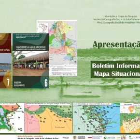 Apresentação digital e de entrega dos boletins informativos dos Ribeirinhos pescadores e Agricultores Acampados