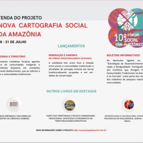 PARTICIPAÇÃO DO PROJETO NOVA CARTOGRAFIA NO X-FORUM SOCIAL PAN-AMAZÔNICO