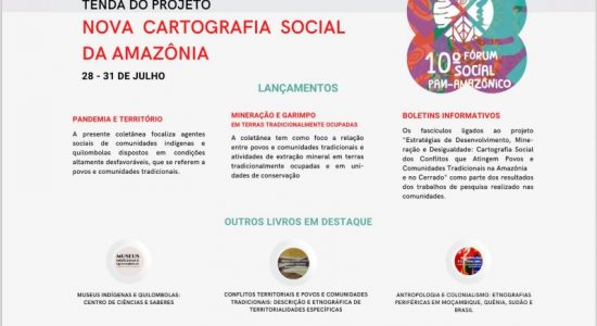 PARTICIPAÇÃO DO PROJETO NOVA CARTOGRAFIA NO X-FORUM SOCIAL PAN-AMAZÔNICO