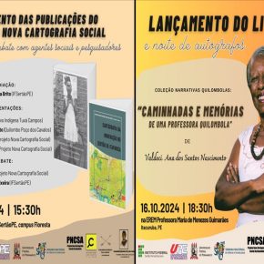 Lançamento das publicações do Projeto Nova Cartografia Social em Pernambuco