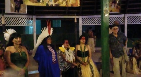 A Ministra dos Povos Indígenas, Sônia Guajajara, e a Deputada Federal Célia Xakriabá participaram do Mariri Yawanawá