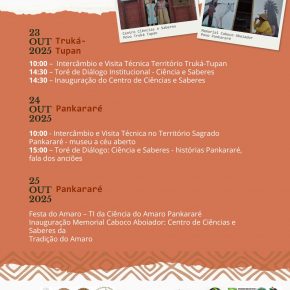 Inauguração do Centro de Ciências e Saberes Povo Truká-Tupan